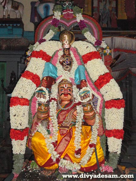 Garuda Sevai - Sri Varadhar Temple