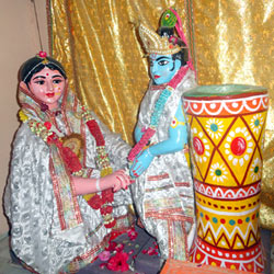 Sri Krishna and Yashodhai