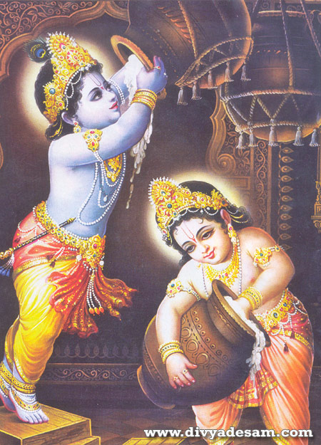 Sri Krishnar and Sri Balram