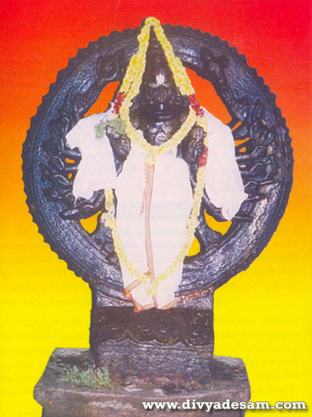 Sri Sudarsanar, Tirumeyyam Divyadesam