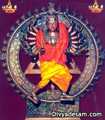 Sri Sudharsana Azhwar - Pandamangalam Temple