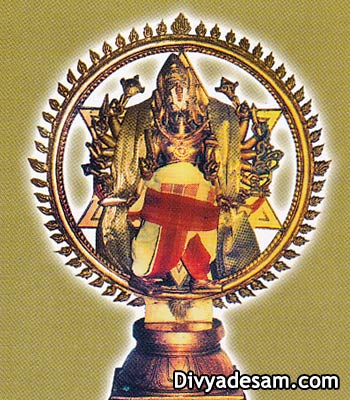 Sri Chakrathalwar, Thirukoodal Temple, Madurai Divya desam