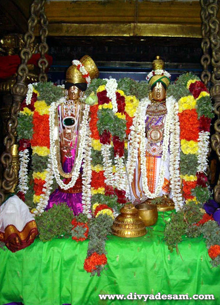 Sri Andal and Sri Rangamannar, Srivilliputtur