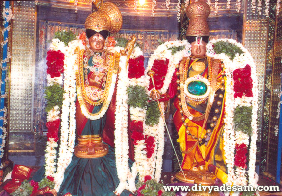 Sri Andal and Sri Rengamannar, Srivilliputtur