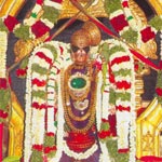 Sri Andal in Golden Chandra Prabhai, Srivilliputtur